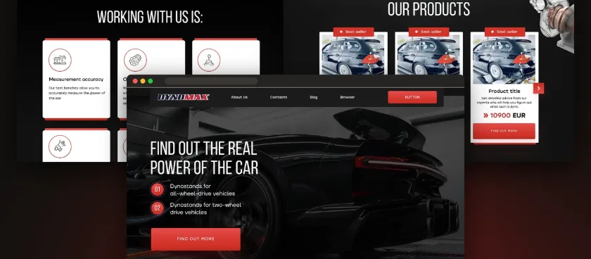  Website for a US dyno manufacturer